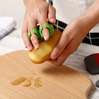 new fruit peeler stainless blade lemon grapefruit fruit slicer double fingers opener cutter quickly stripping kitchen gadgets