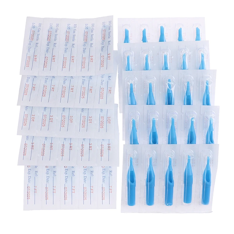 

50Pcs Disposable Tattoo Nozzle Tips Needle Tube