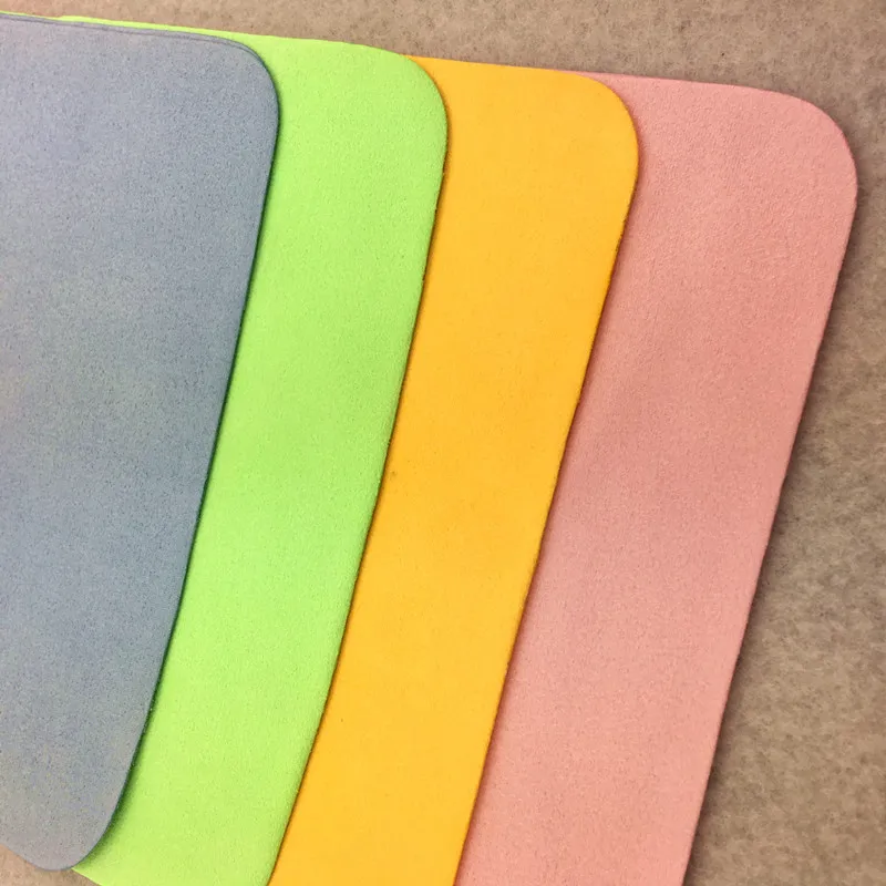 Горячая продажа микрофибра тканевая салфетка для чистки очков Чистка замша зеркальная ткань мобильный