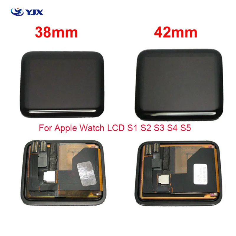 Оригинальный ЖК дисплей для Apple Watch Series 1 2 3 4 5 кодирующий преобразователь