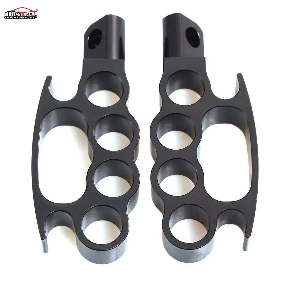 Motorcycle Flying Foot Pegs Footpegs Custom Pedal For Harley Sportster XL 1200 883 Dyna Softail Fat Bob | Автомобили и мотоциклы