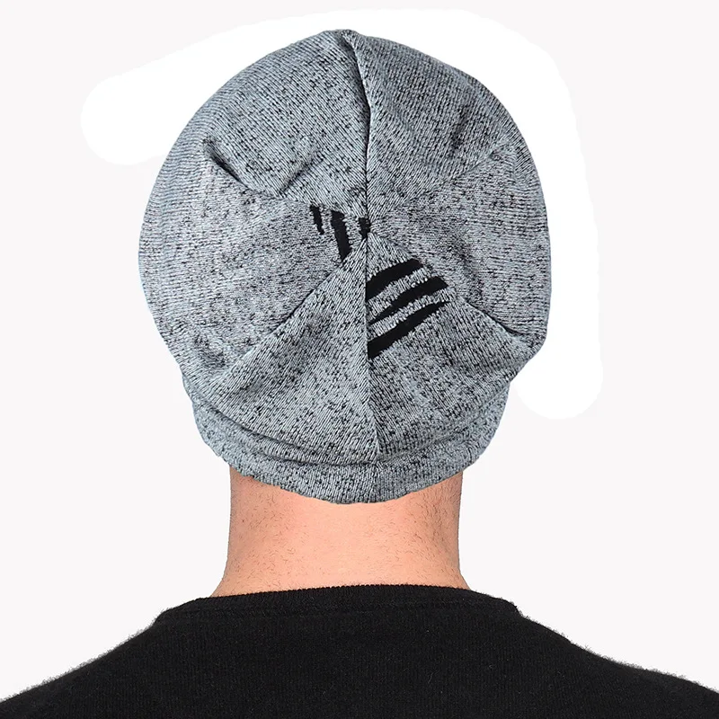 Зимняя шапка toque, Мужская весенняя и осенняя тонкая шапка в стиле хип-хоп, Модная вязаная шапка baotou, Snap Slouch hats