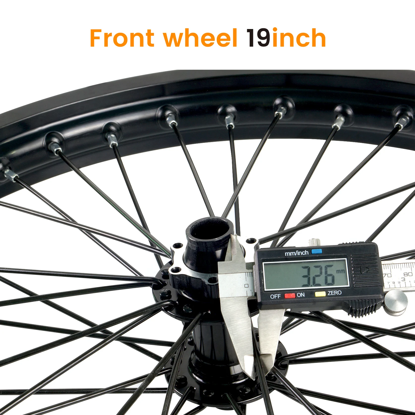 Переднее колесо для электровелосипеда EnduroEbike Surron/ 17 дюймов 19 дюймов/ 1 6 дюйма