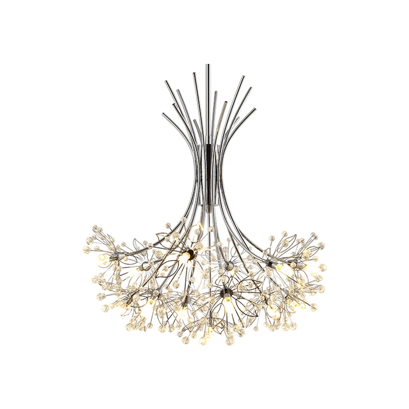 

Modern Led Chandelie lighting Nordic restaurant pendant lamps bedroom fixtures dining room crystal hanging lights
