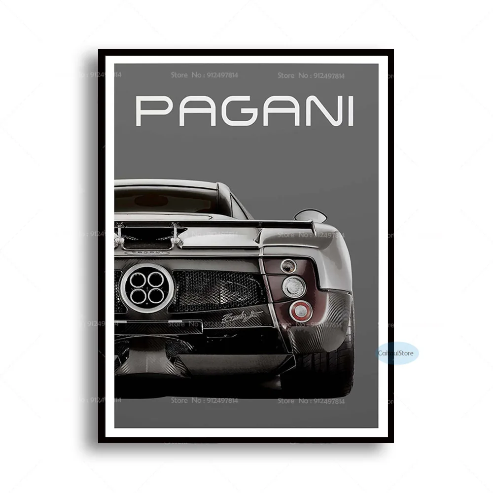 Современная Картина на холсте с изображением гоночного автомобиля Mclaren Grand Prix