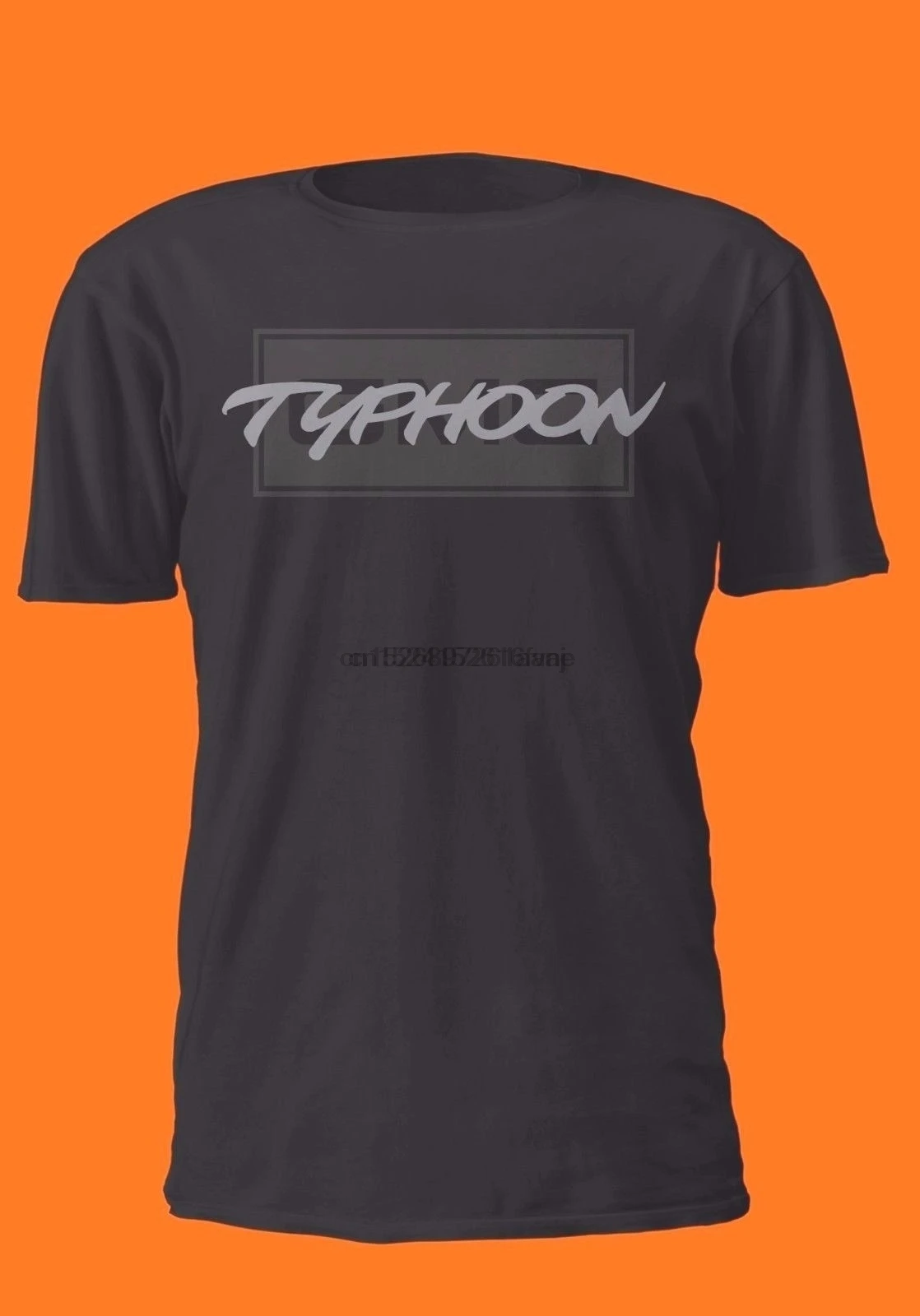 Gmc Typhoon Silver on Black Shirt Syclone Blazer Suv Turbo V6|Мужские футболки| |