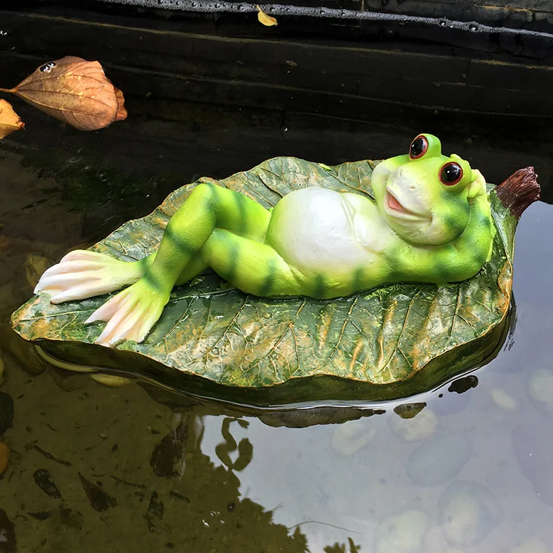 

Creative Cartoon Animal Floating Frog Home Decoration Accessories