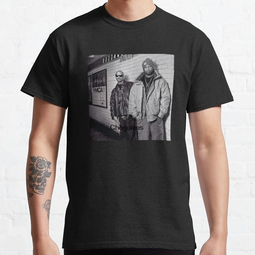 Мужская Винтажная Футболка Gangstarr женская и футболка |
