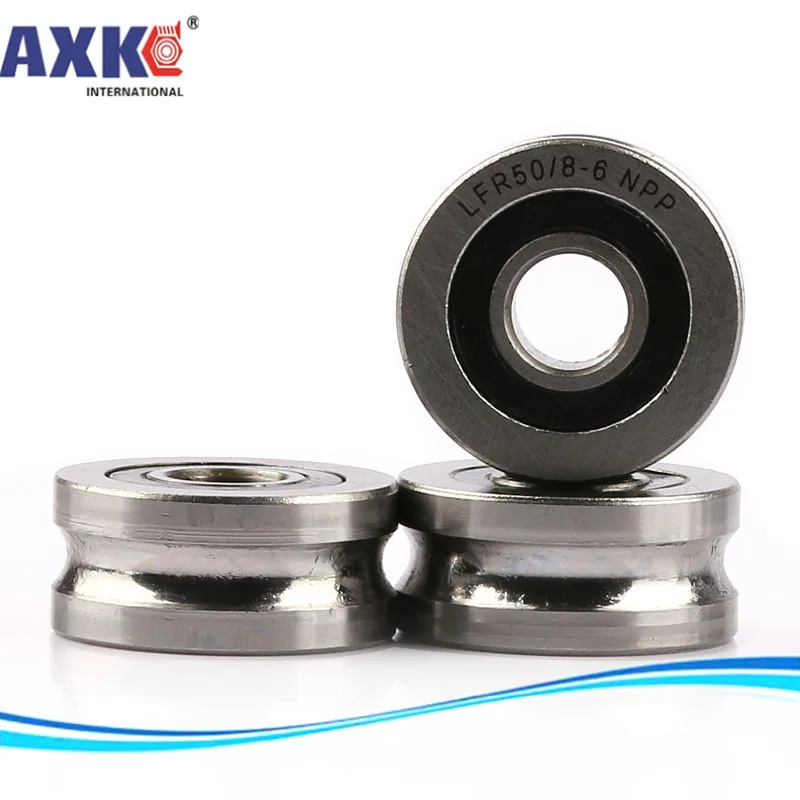 Высокое качество ABEC-5 EMQ V Groove направляющие роликовые подшипники LV202-38 ZZ V-38 15*38*17