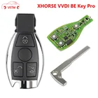 Пульт XHORSE VVDI BE Key Pro, пульт дистанционного управления для Benz V1.5, улучшенная версия чипа ключа от блока управления, смарт-ключ с логотипом и возможностью обмена MB BGA