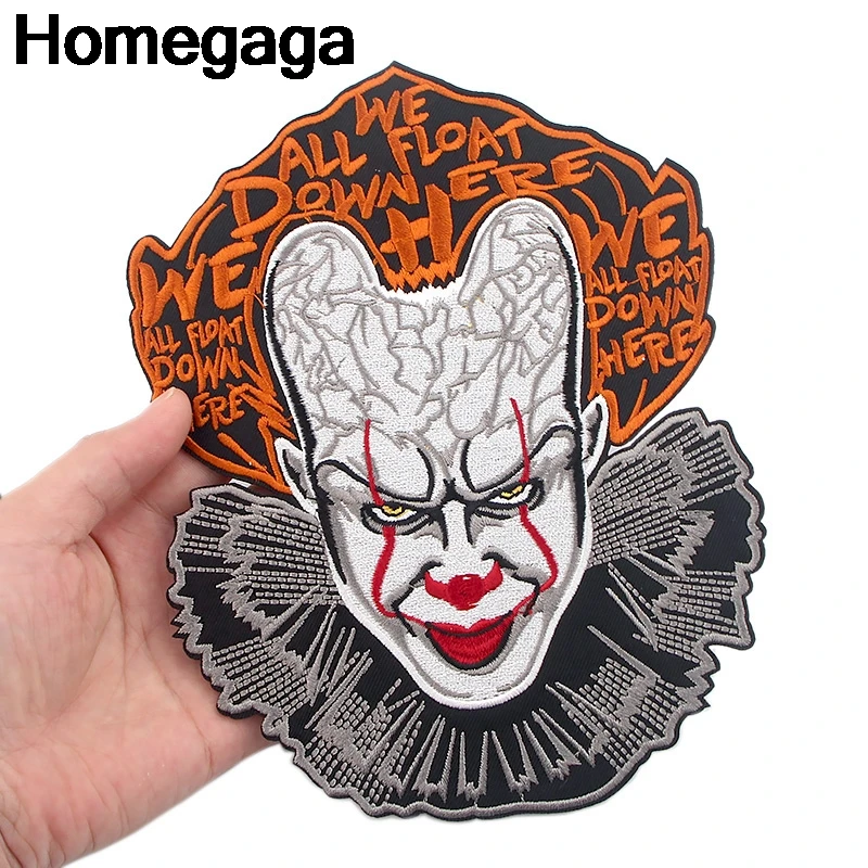 Homegaga Стивен Кинг это куртка большой размер нашивки вышитые железные на аксессуар новое поступление косплей одежда наклейки D2337