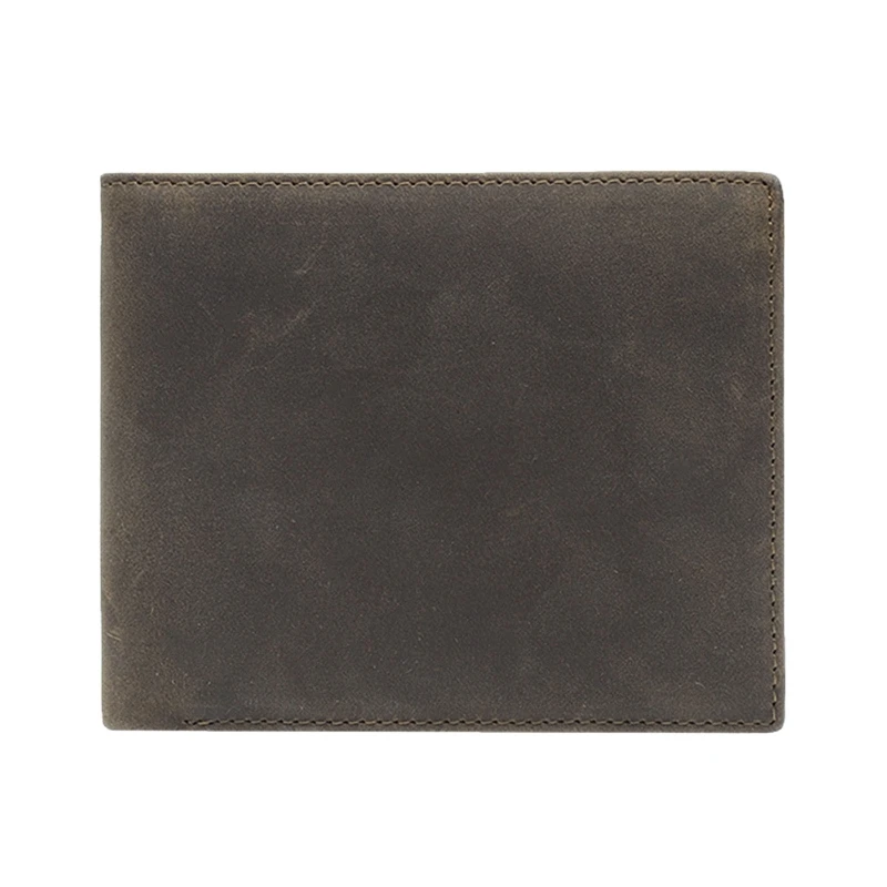 

Vintage Handmade Men Genuine Leather Wallets Large Bifold with RFID Blocking New 2021