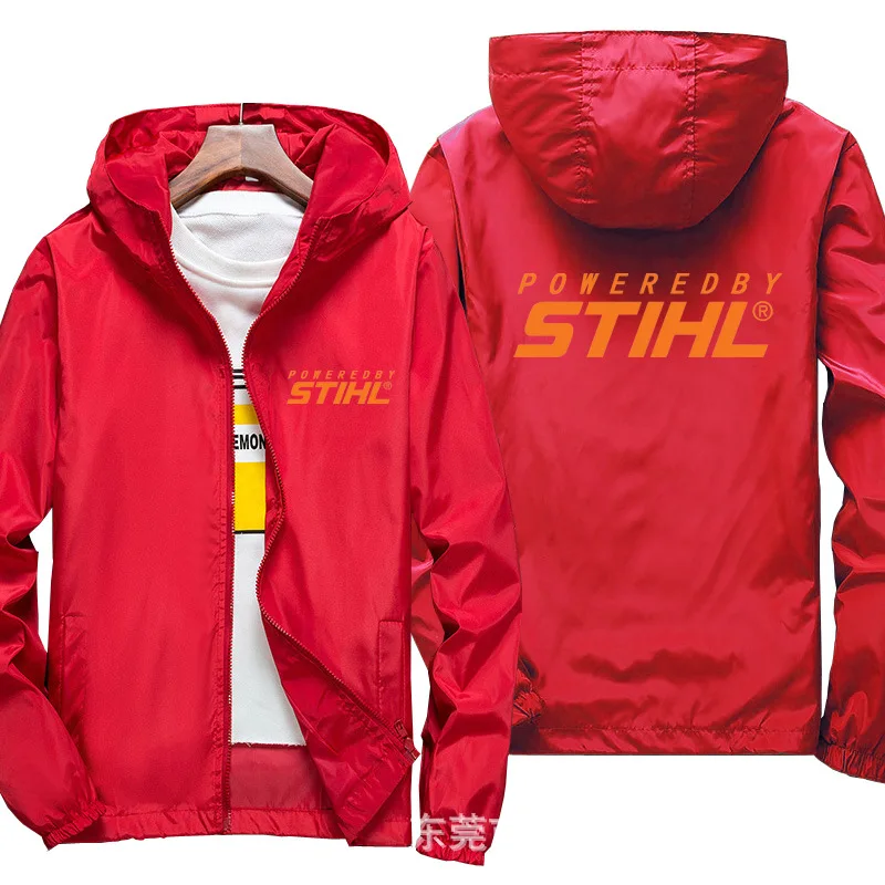 

New Motorcycle Jacket Windproof Car Logo Jacket Mobike Riding Hooded Suit Windbreaker Sweatshirts Racing zipper Coat wet6