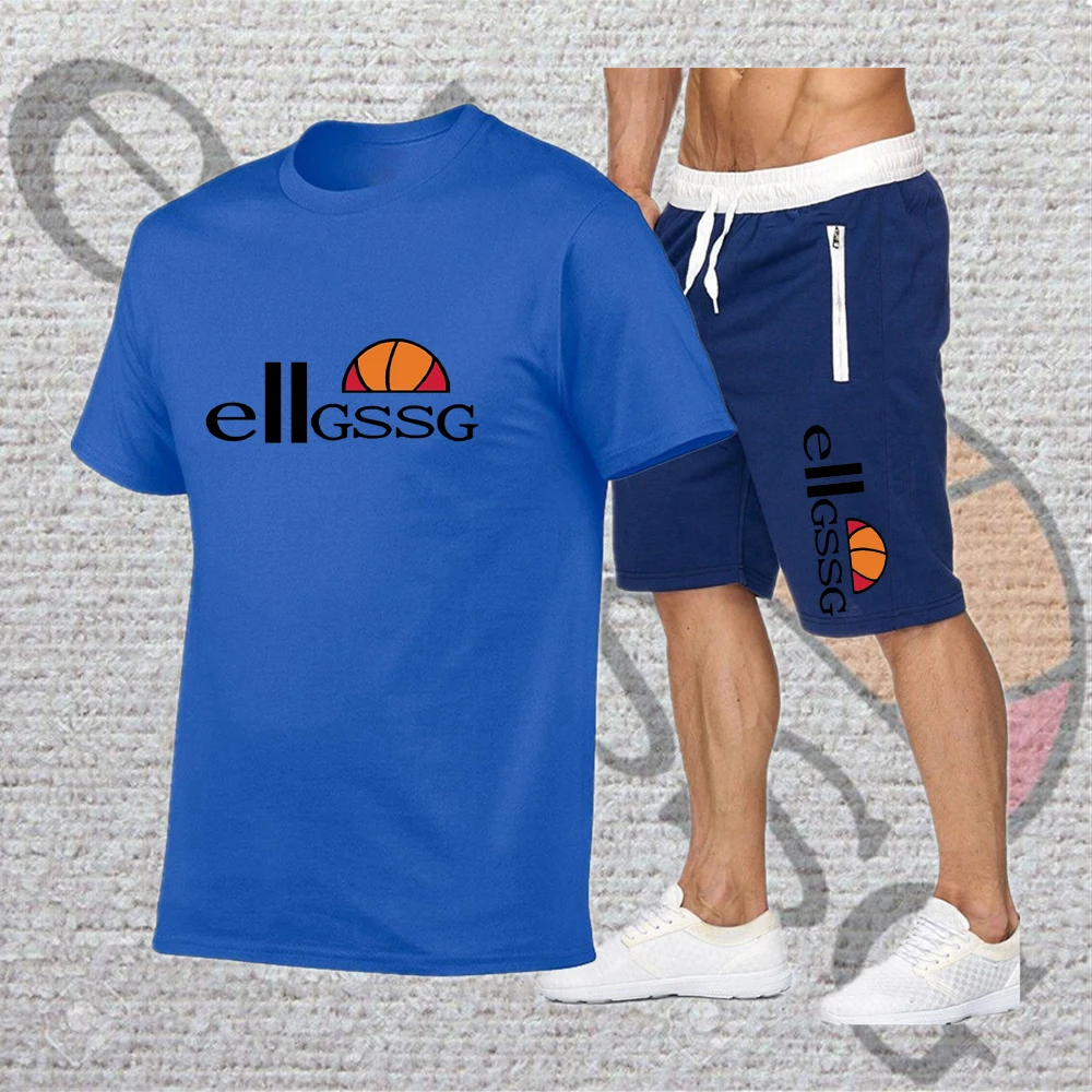 

Summer new men's 2021 fashion printed T-shirt men's oversized hip-hop short-sleeved casual men's street fashion brand top shorts