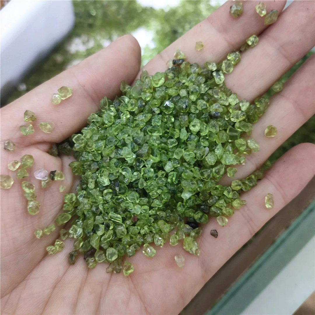 

1 кг натуральный зеленый цвет оливин гравий с кристаллами кварца рок необработанные камни камень минеральный Аквариум Украшение садового о...