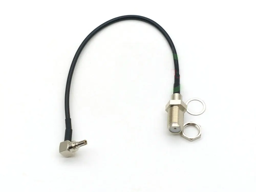 100 шт. F разъем для CRC9 Пигтейл/провод антенны кабеля RG174|Соединители| |