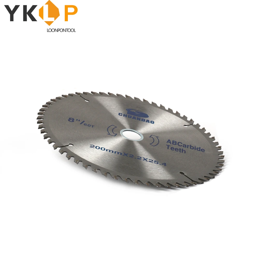 Диск твердосплавный для циркулярной пилы 8 дюймов 200 мм отверстие 25 4/30 резки