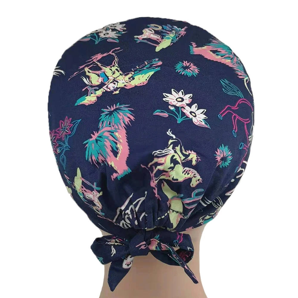Surgical Cap for Women and Men Operating room hat doctors nurses surgery caps/hat Veterinary pet puppy hat
