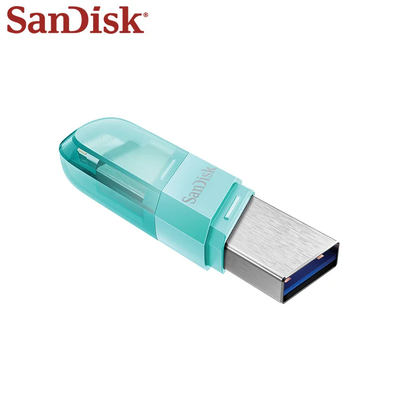 Двойной Флеш-накопитель SanDisk iXpand USB флэш-накопитель USB3.0 & Lightning двойной OTG