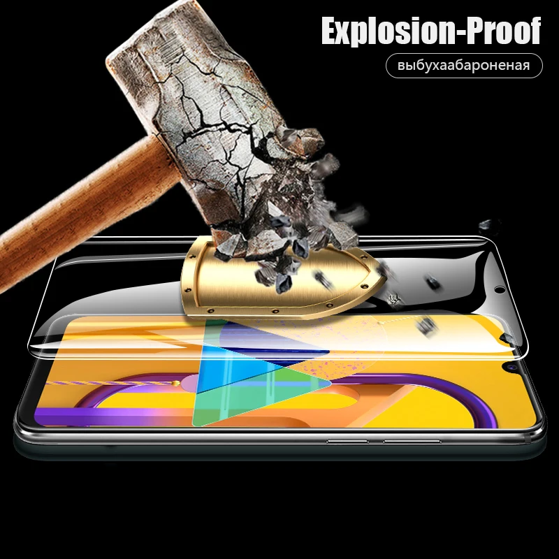 Защитное стекло для Samsung Galaxy M30S m31s m21 m11 m01 a01 a11 a21s a31 a41 3 шт. | Мобильные телефоны и