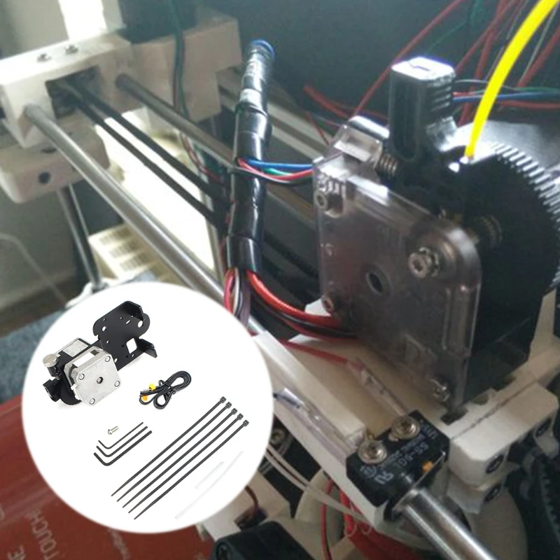

3D Printer Hotend Ender 3 v2 E3D Titan Direct Filament Wade Extruder 0.4mm Nozzle kit