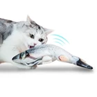 30 см, кошачья Игрушка Рыба Электрический usb-зарядник для зарядки моделирование рыбы подвижный хвост интерактивный 3D рыба кошка игрушка Жевательная для собак и котов игрушки