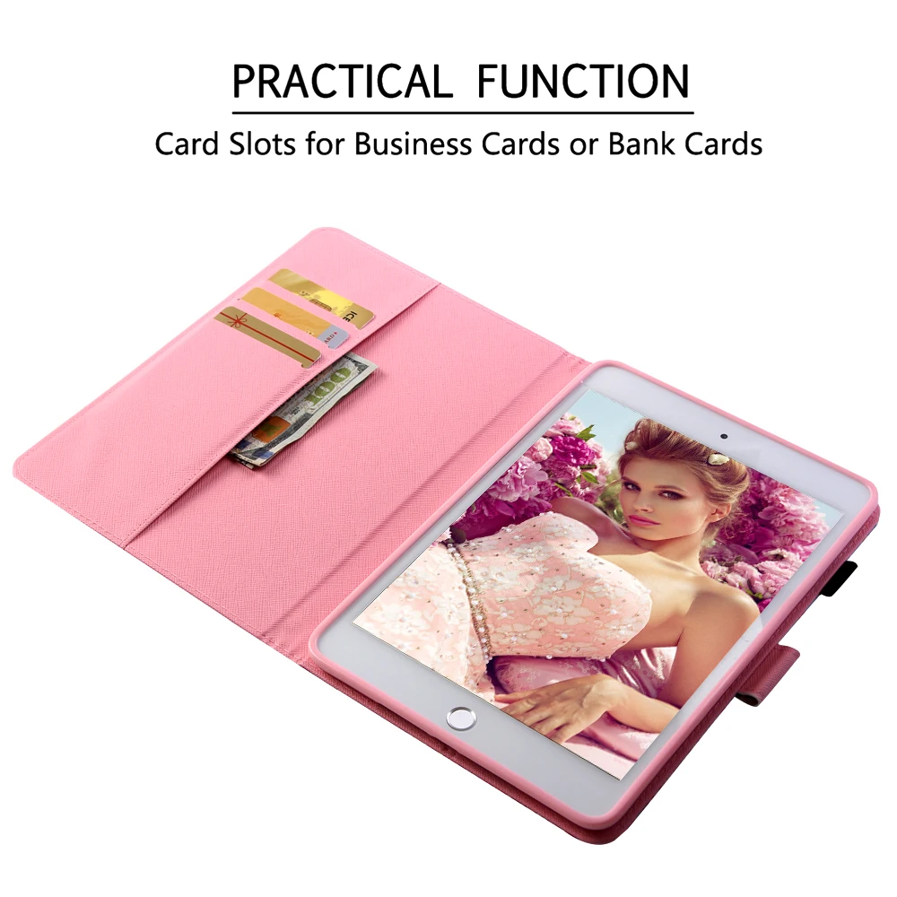 Ударопрочный Магнитный чехол для iPad Mini 4 умный флип-чехол с держателем стилуса 2019