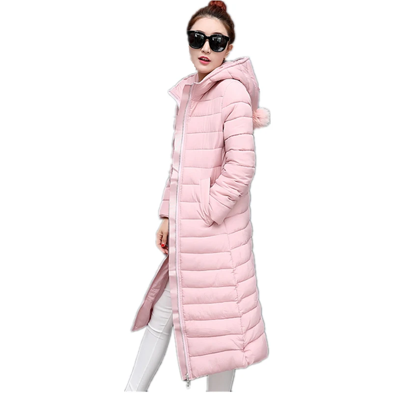 padded Winter Women Cotton New Jacket 2020 Fashion Zipper Coat Students Long Hooded Outerwear Solid Color Warm parka YFY23 | Женская