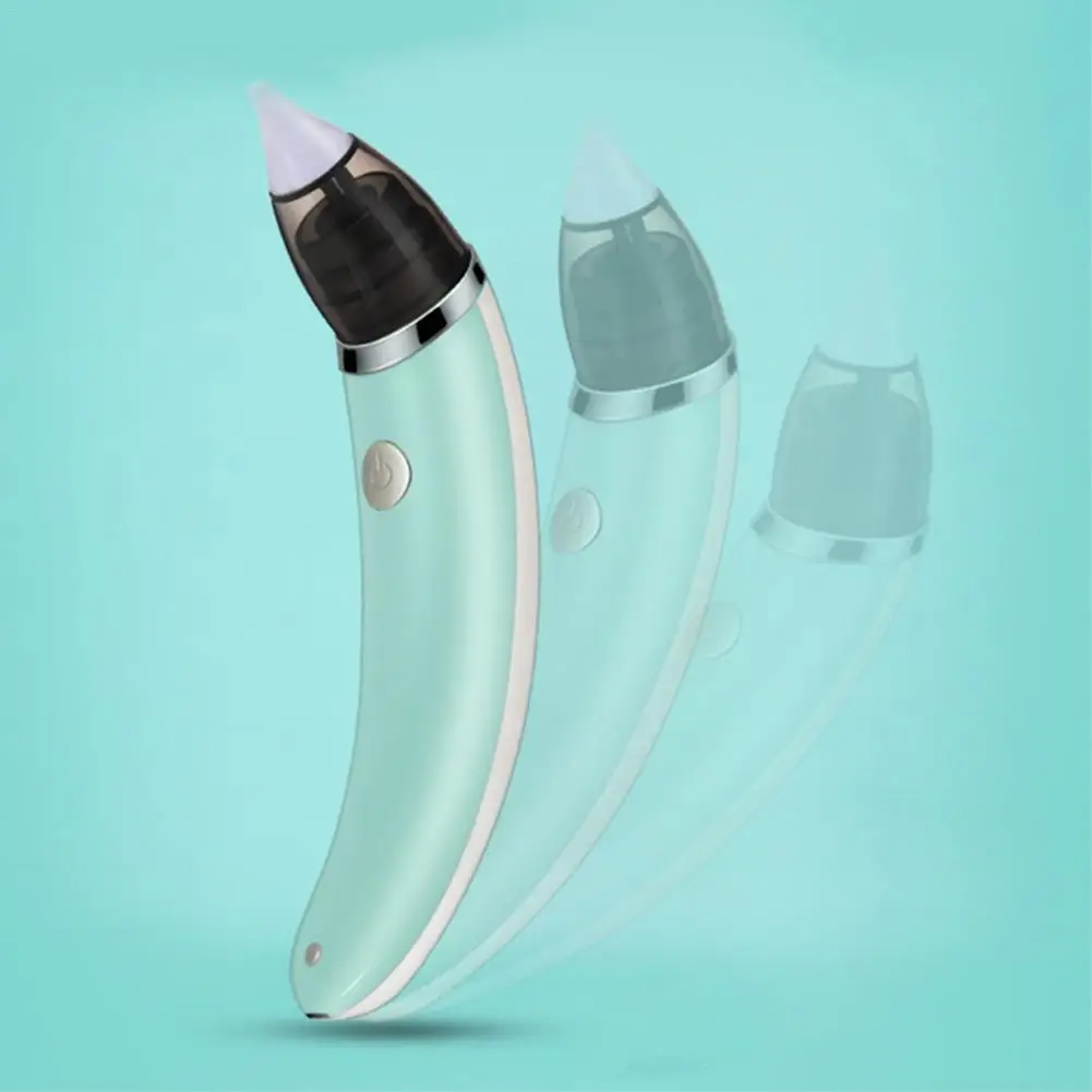 

Nasal Aspirator Electric Household Portable USB Rechargeable Newborn Nose Cleaner Baby Hygienic Infant Safe Sniffling Equipment