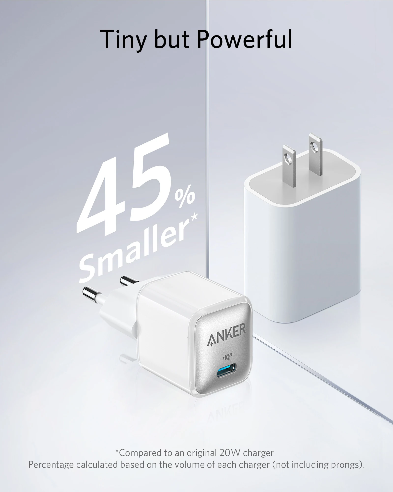 Зарядное устройство Anker 511 (Nano Pro) Nano Pro 20 Вт PIQ 3 0 прочное компактное быстрое