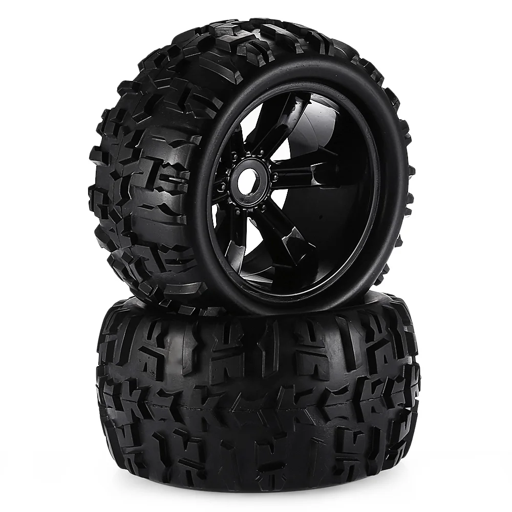 

RC Car Off Road 1/8 for Monster Truck Bigfoot Tyre Tires 17mm Hex Wheel 2PCS/4PCS Toy car tire