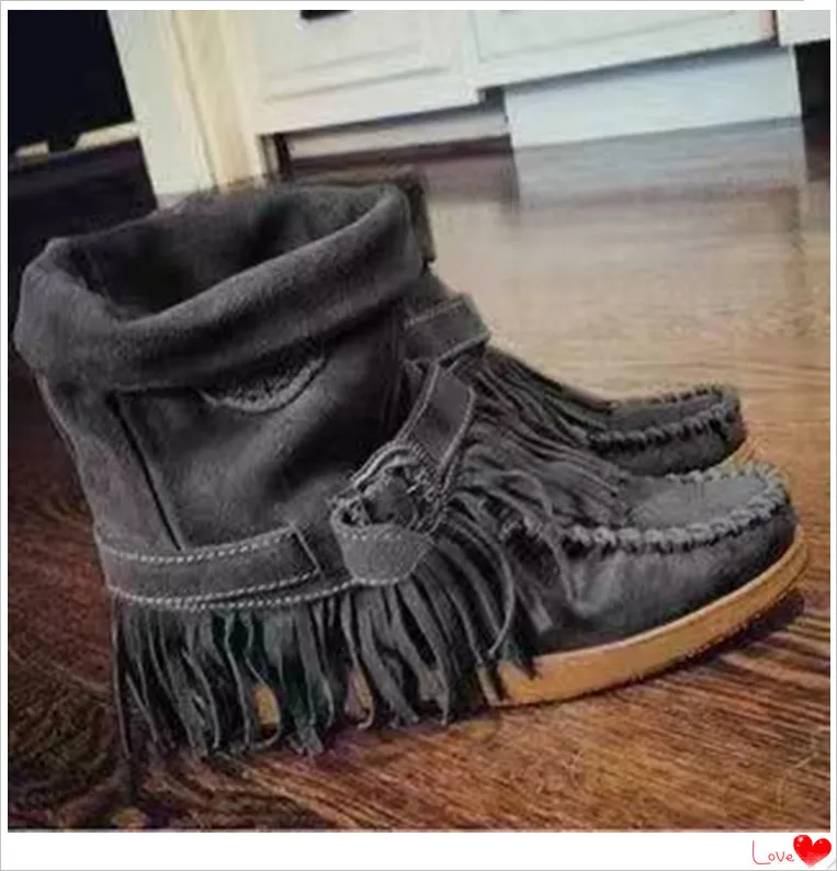 2021 женские ботинки с бахромой соблазнительные модные мотоциклетные пряжкой на