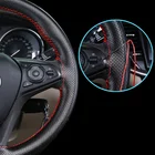 2021 Универсальный пояса из натуральной кожи чехол рулевого колеса автомобиля для Volvo S40 S60 S80 S90 V40 V60 V70 V90 XC60 XC70 XC90