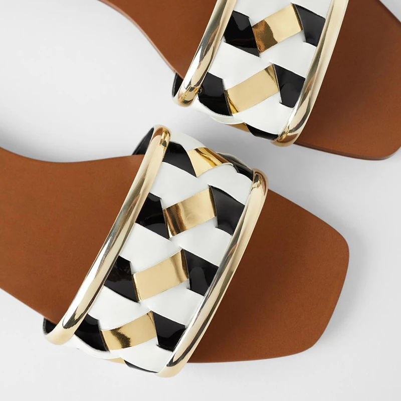 

2020 Fashion Mixed Colors Women Slipper Women Summer Outdoor Casual Beach Slides Slip On Open Toe Flat Slipper Shoe