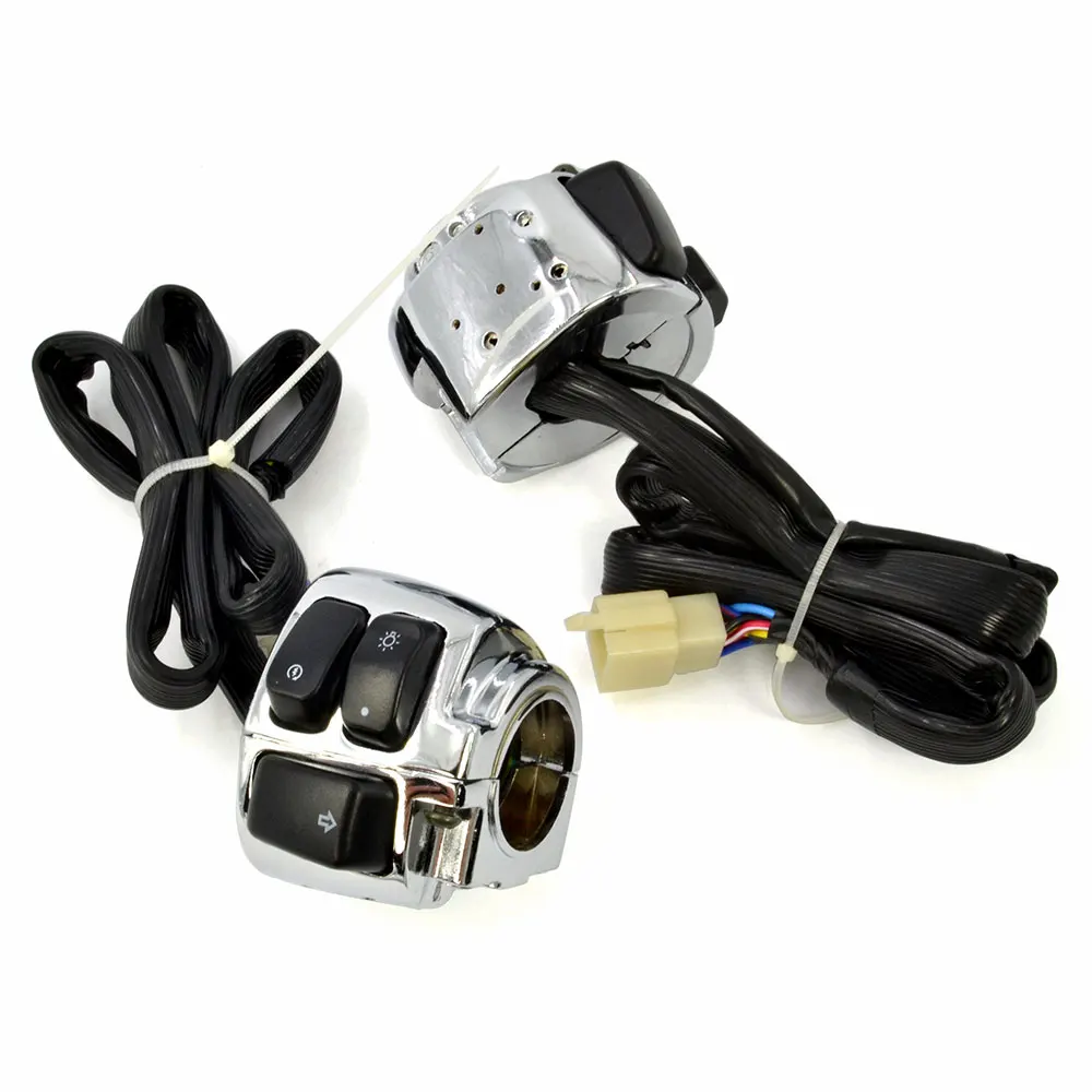 Переключатель управления на руль двигателя для Softail Dyna Sporster V Rod 1996 2012 сигнал