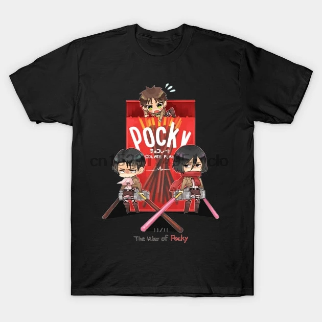 Мужская футболка The War Of Pocky женская |