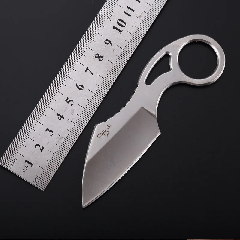 

EDC Gear Mini Portable Pocket Karambit Cutter Claw Knife Hike Tool Outdoor Camp Gadget Survival Self Defense Facas D2 Knife