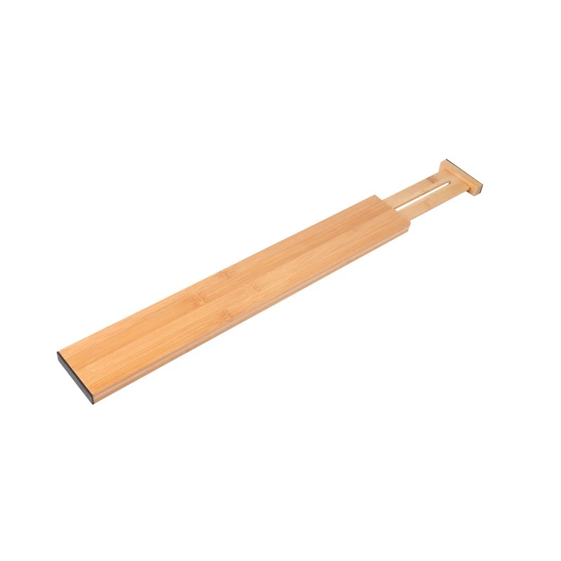 

6 PCS Bamboo Adjustable Drawer Dividers Spring Loaded Expandsble Drawer Organization for Home Kitchen 11.4-17.3Inch