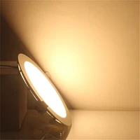 1pcs led panel light 24w round square led spot light 18w 220v ceiling light indoor recessed downlight 15w 12w for home hotel