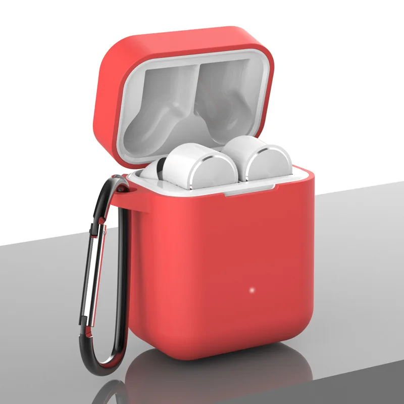 Силиконовый чехол для наушников Xiaomi Airdots Pro AIR TWS мягкий беспроводных Bluetooth |
