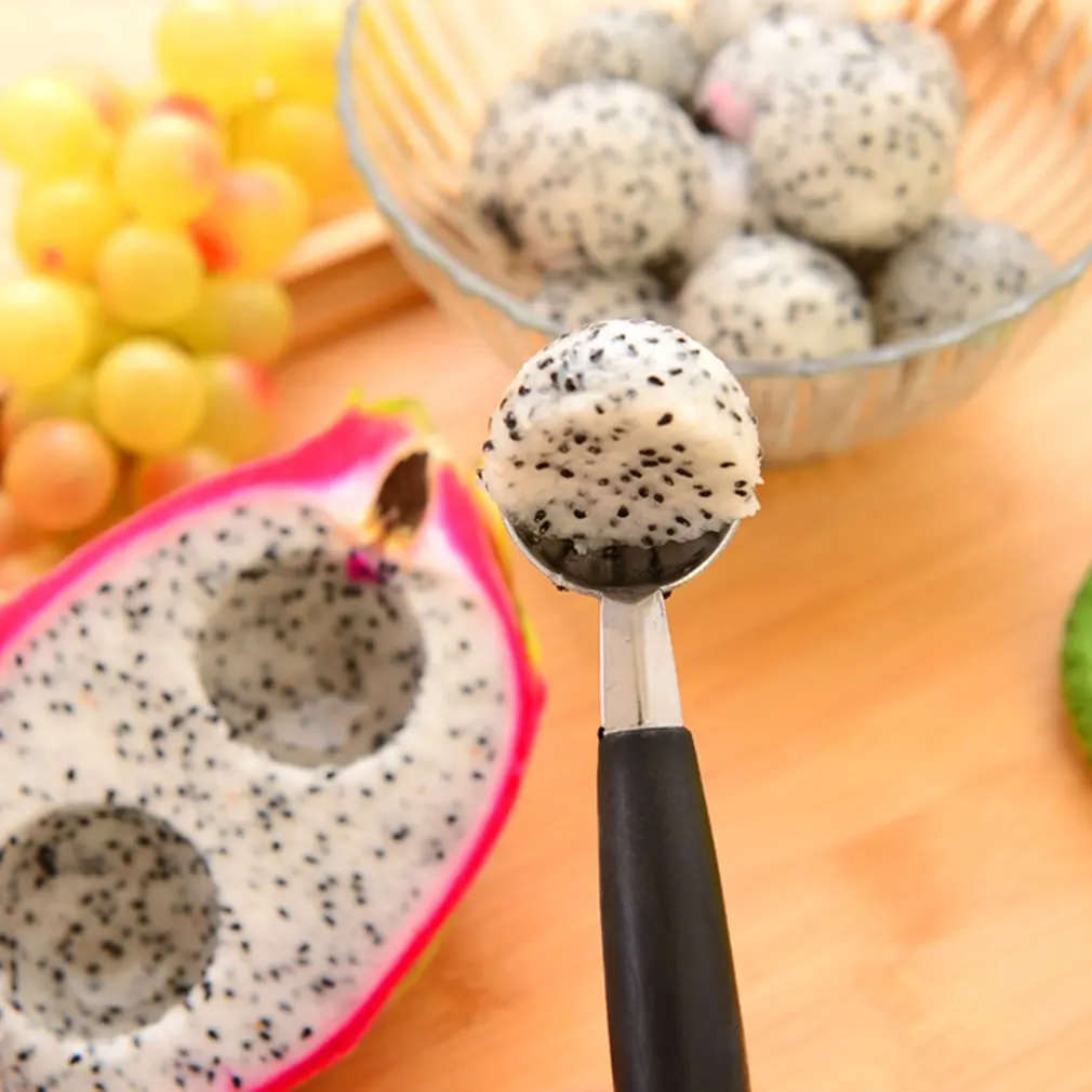 Креативная Домашняя мини фруктовая ложка шарик для мороженого дыня из