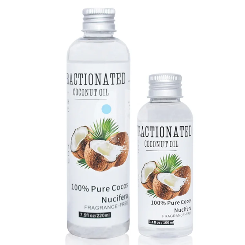 100% натуральное кокосовое эфирное масло массаж спа холоднопрессованный