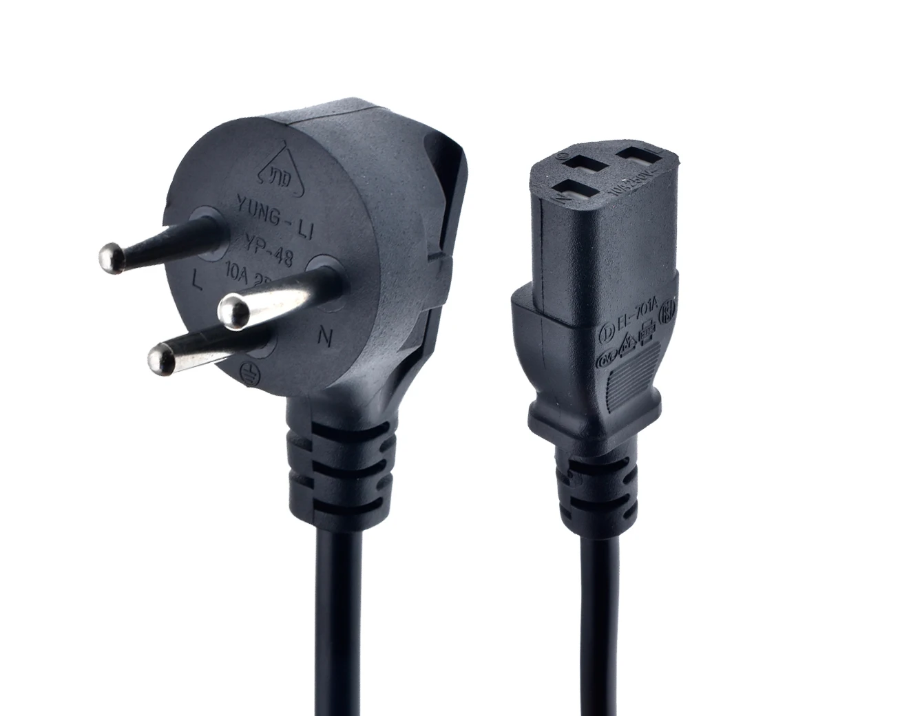 SI 32 3 контактный штекер для IEC C13 женский PDU UPS кабели питания Израиль шнур ПК