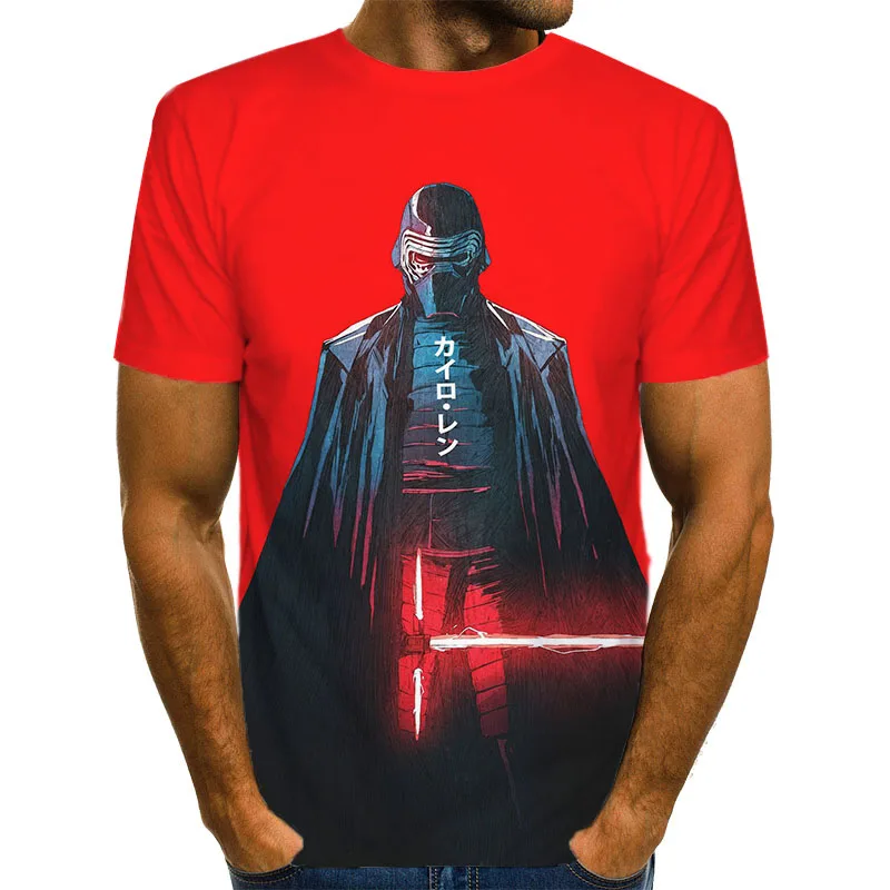 Новинка 2019 мужские футболки премиум класса костюмы с героями мультфильмов