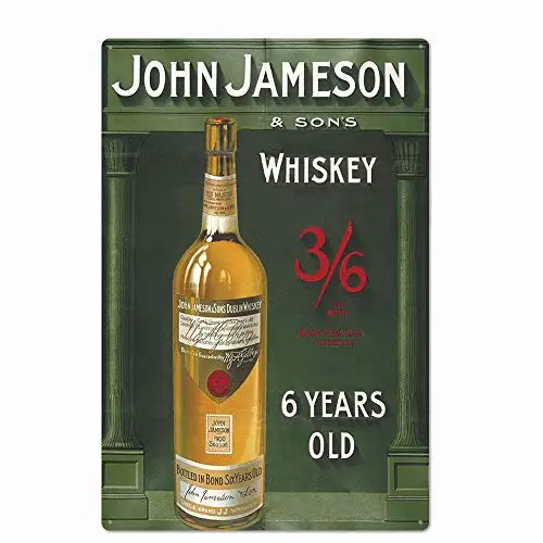 Оригинальный винтажный дизайн 6 лет жестяные металлические настенные