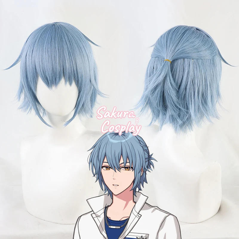 

Получения дефектной продукции мастер Nero, для косплея короткий синий костюм синтетический термостойкий парик волос карнавальный костюм на ...