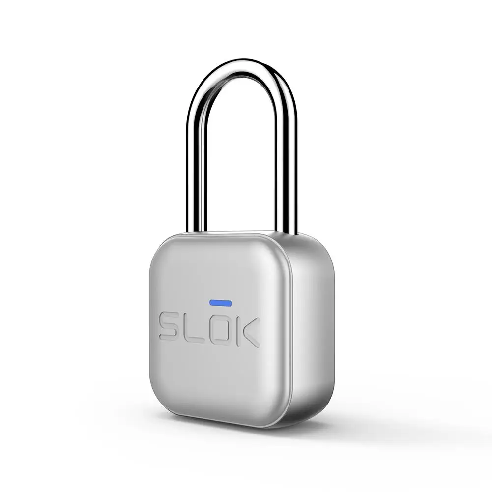 

Wireless Bluetooth Padlock Smart Lock Keyless Remote Control Locker Metal Design Wireless App Control Padlock For Android IOS
