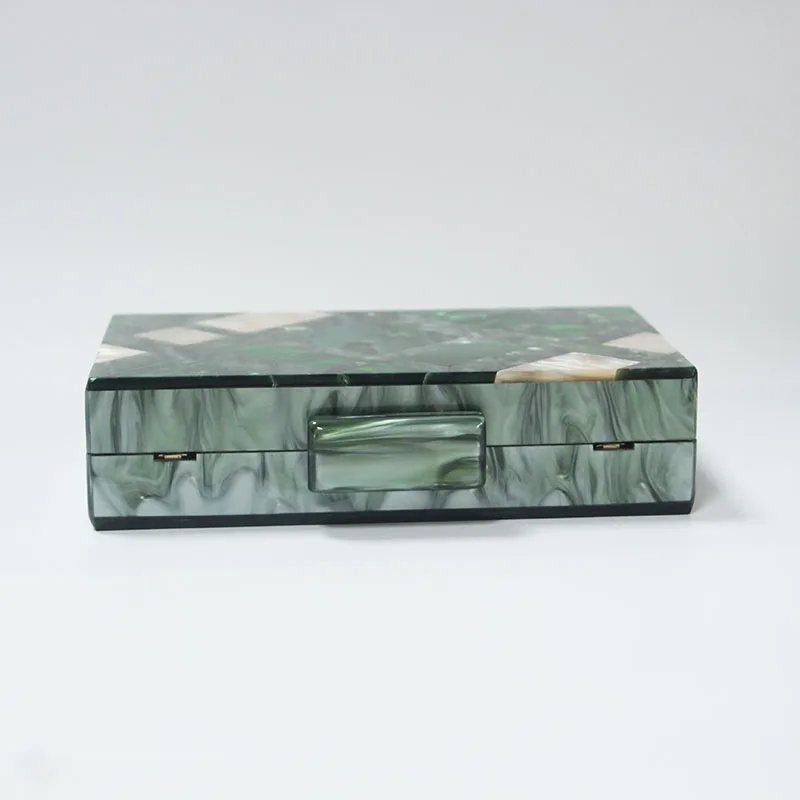 Акриловый женский клатч с жемчугом Женская сумочка Длинные кошельки мобильный