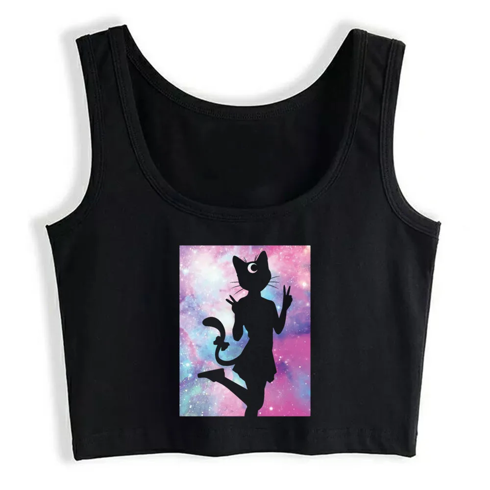 

Crop Top Women Anime Kawaii Shirt Ladies Harajuku Tank Top Women Custom Women Clothes