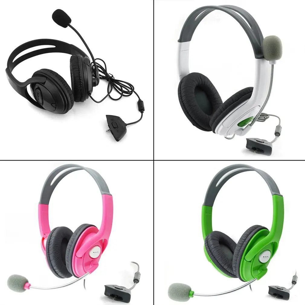 Игровая гарнитура с регулируемым микрофоном для Xbox 360 игровые наушники